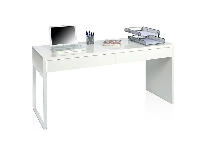 Mesa de escritorio Roxy Blanco Artik (Blanco Mate)