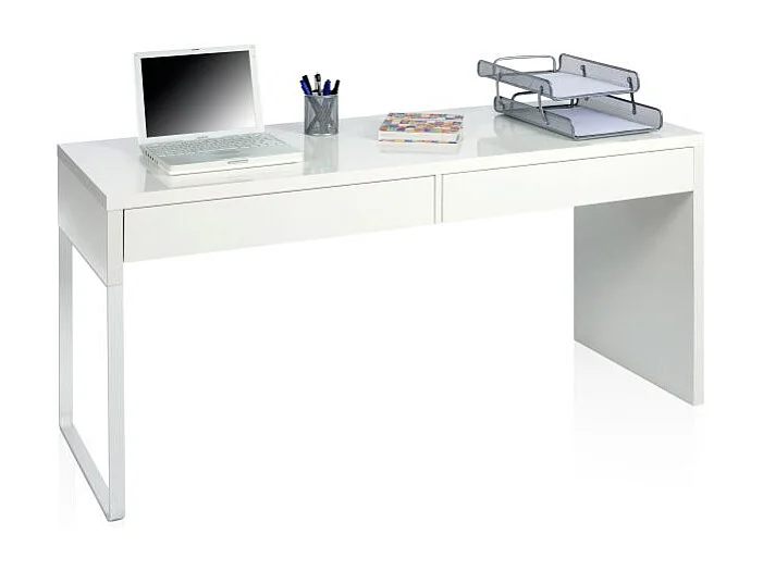 Mesa de escritorio Roxy Blanco Artik (Blanco Mate)