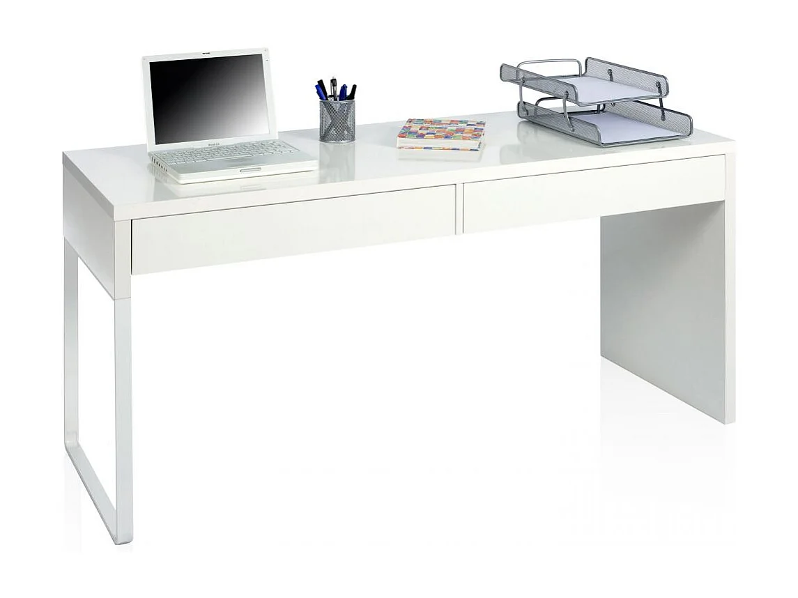 Mesa de escritorio Roxy Blanco Artik (Blanco Mate)
