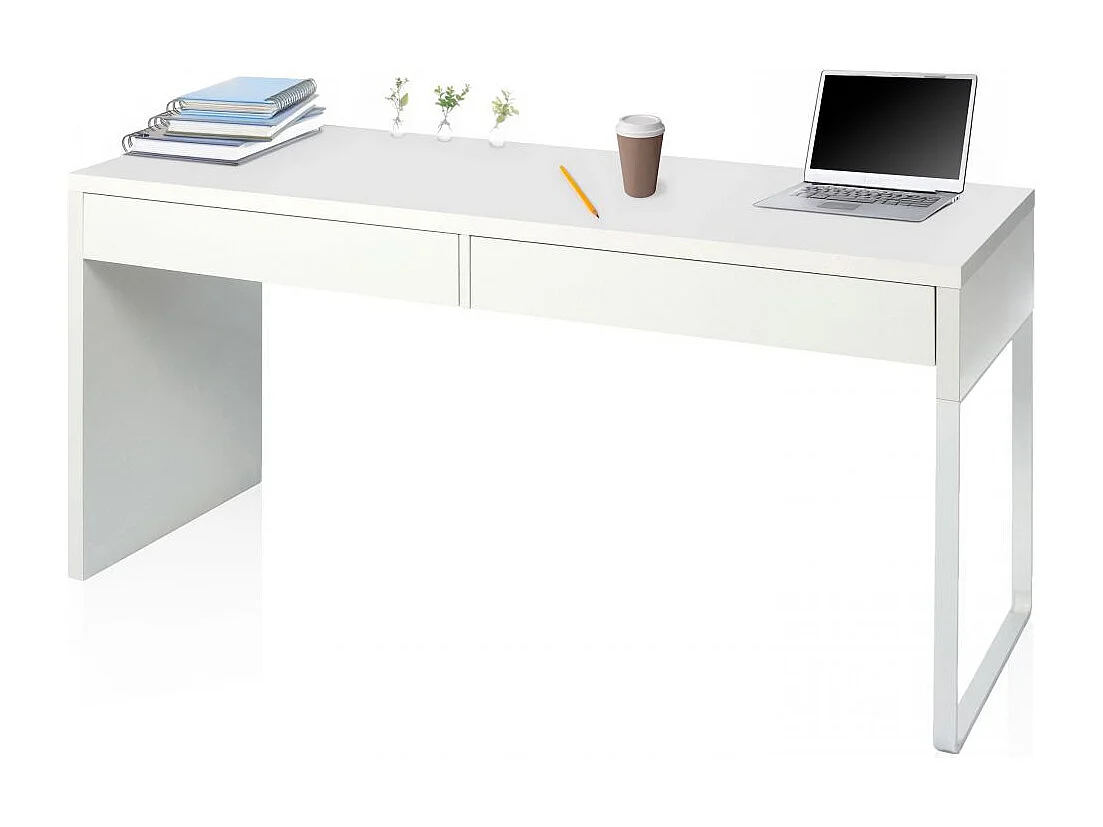 Mesa de escritorio Roxy Blanco Artik (Blanco Mate)