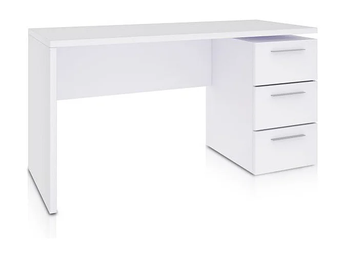 Mesa de escritorio Sasha Blanco Artik (Blanco Mate)