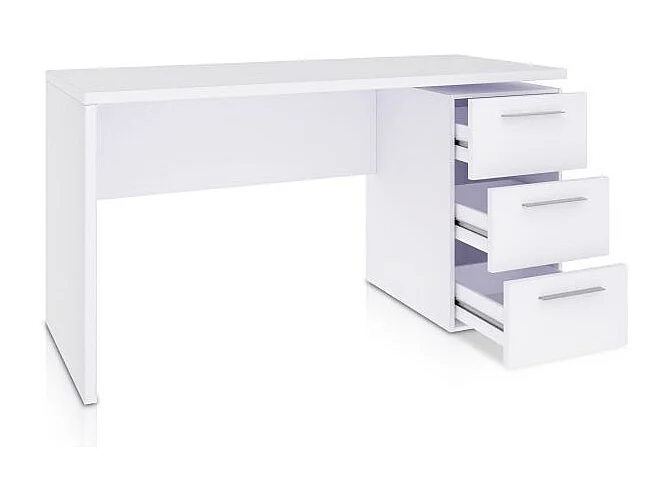 Mesa de escritorio Sasha Blanco Artik (Blanco Mate)