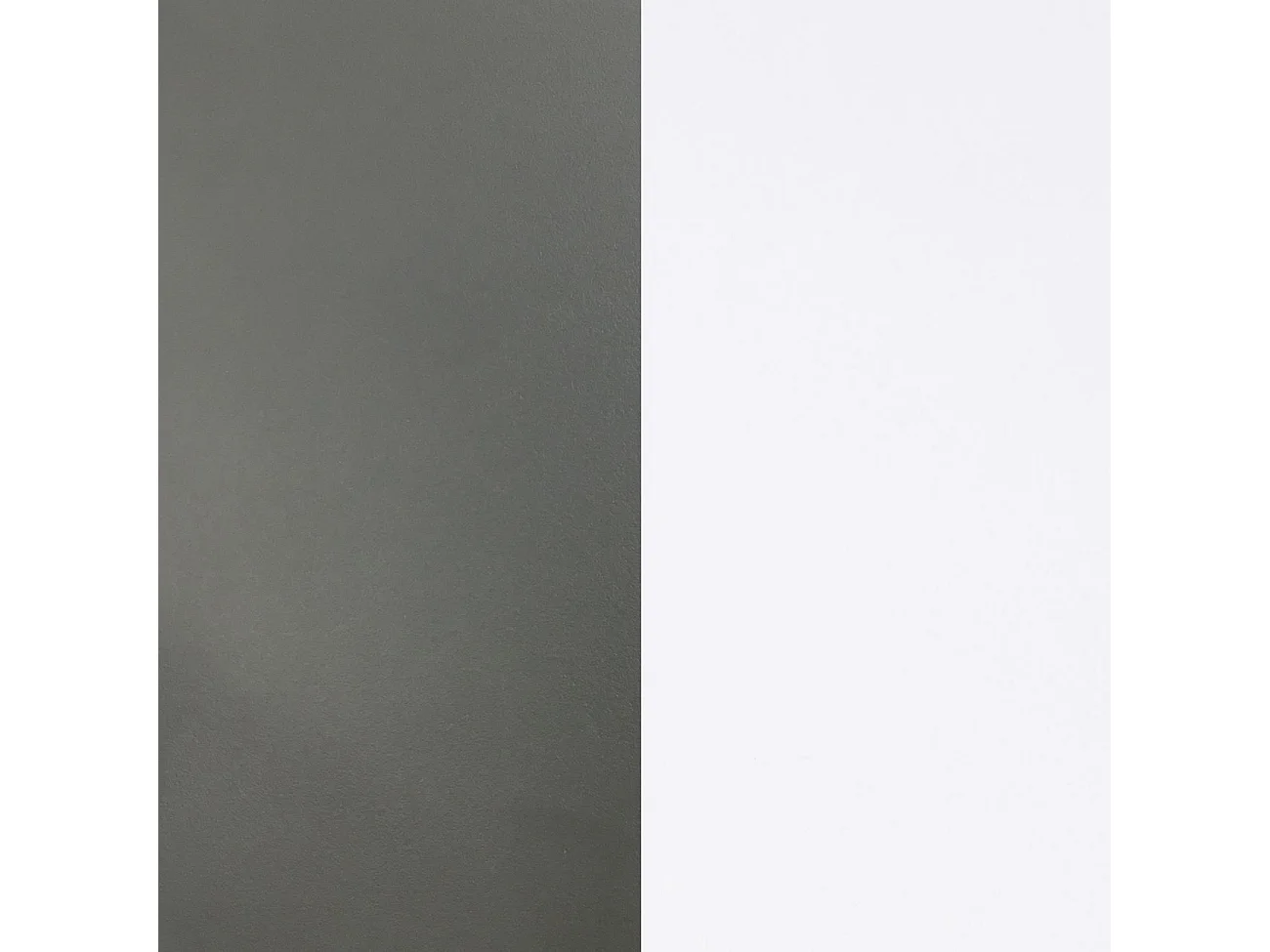 Mesa de escritorio Adam Blanco Artik (Blanco Mate) - Gris Antracita