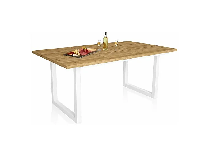 Mesa de comedor Altea 170 Roble Blanco