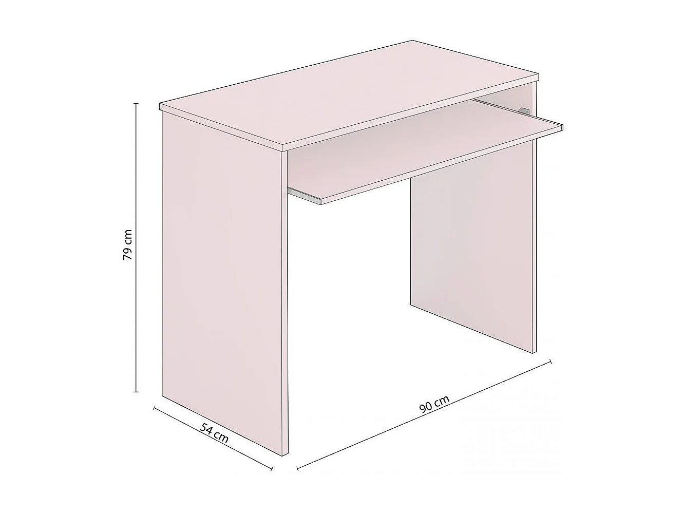 Secretária de computador Smile