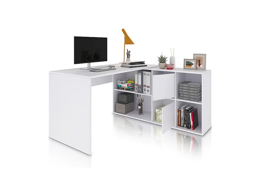 Mesa de escritorio Move Blanco Artik (Blanco Mate)