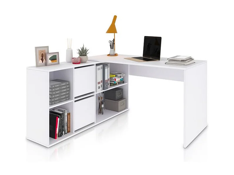 Mesa de escritorio Move Blanco Artik (Blanco Mate)