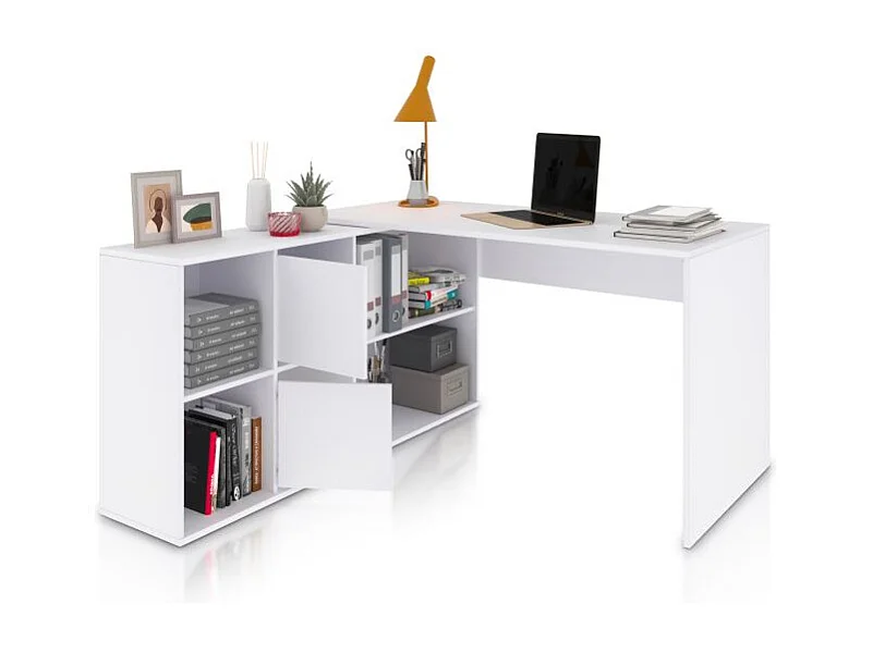 Mesa de escritorio Move Blanco Artik (Blanco Mate)
