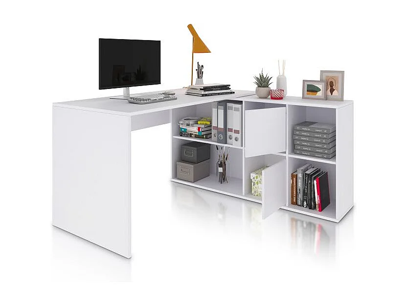 Mesa de escritorio Move Blanco Artik (Blanco Mate)