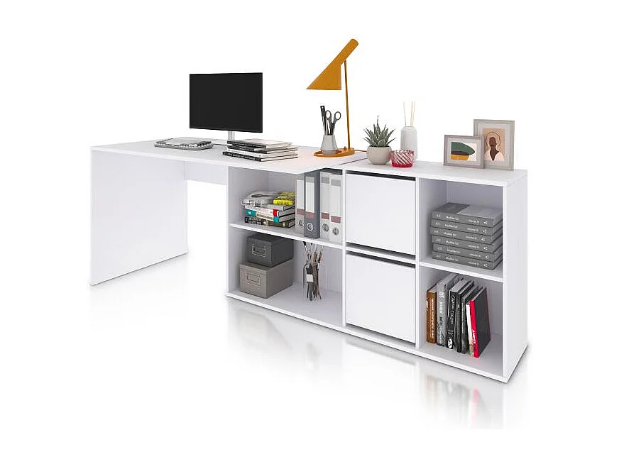 Mesa de escritorio Move Blanco Artik (Blanco Mate)