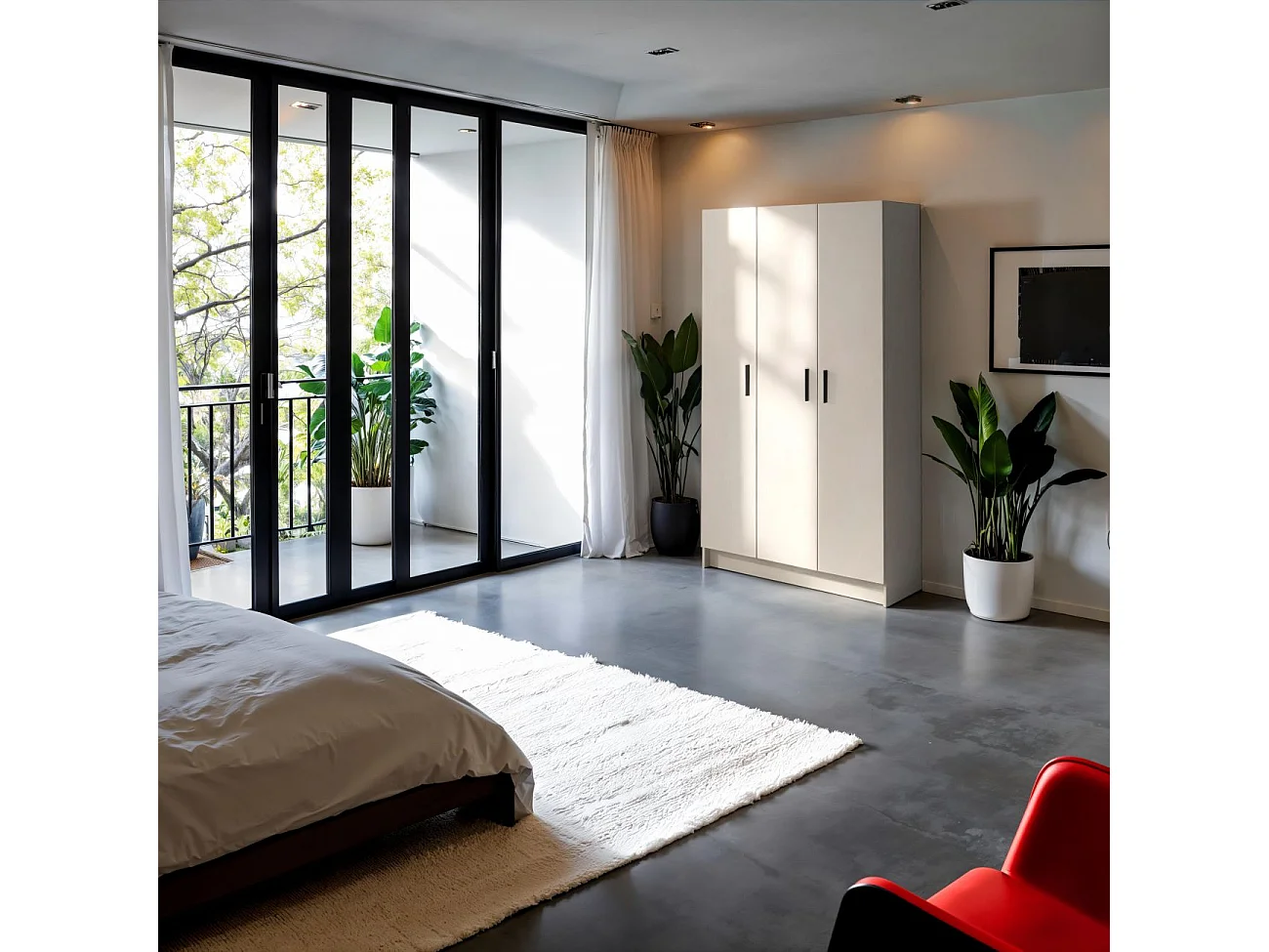 Armario Multi Useful SH 110 3 Puertas Blanco Roto