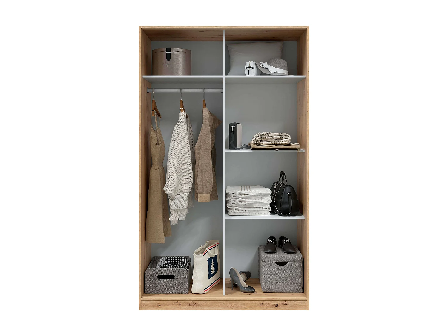 Top 120 roupeiro de portas de correr Roble Nodi