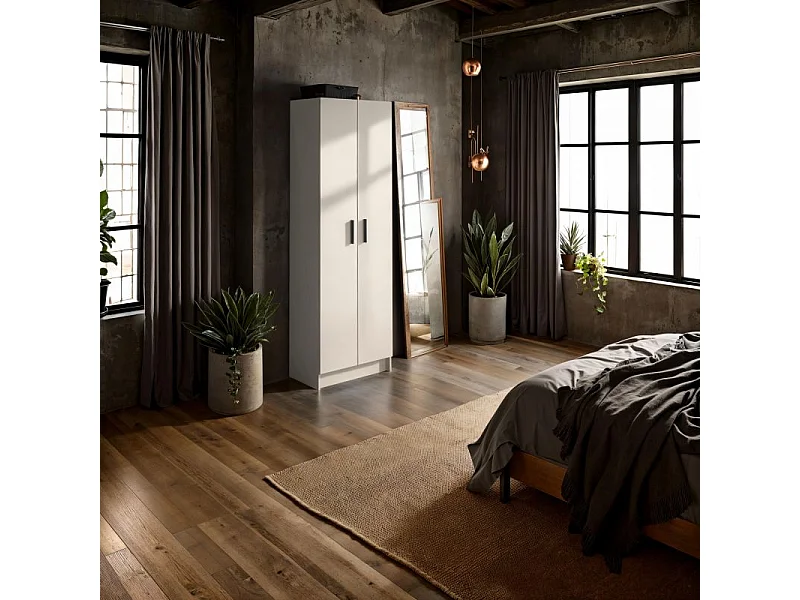 Armario Multi Useful SH 60 2 Puertas Blanco Roto