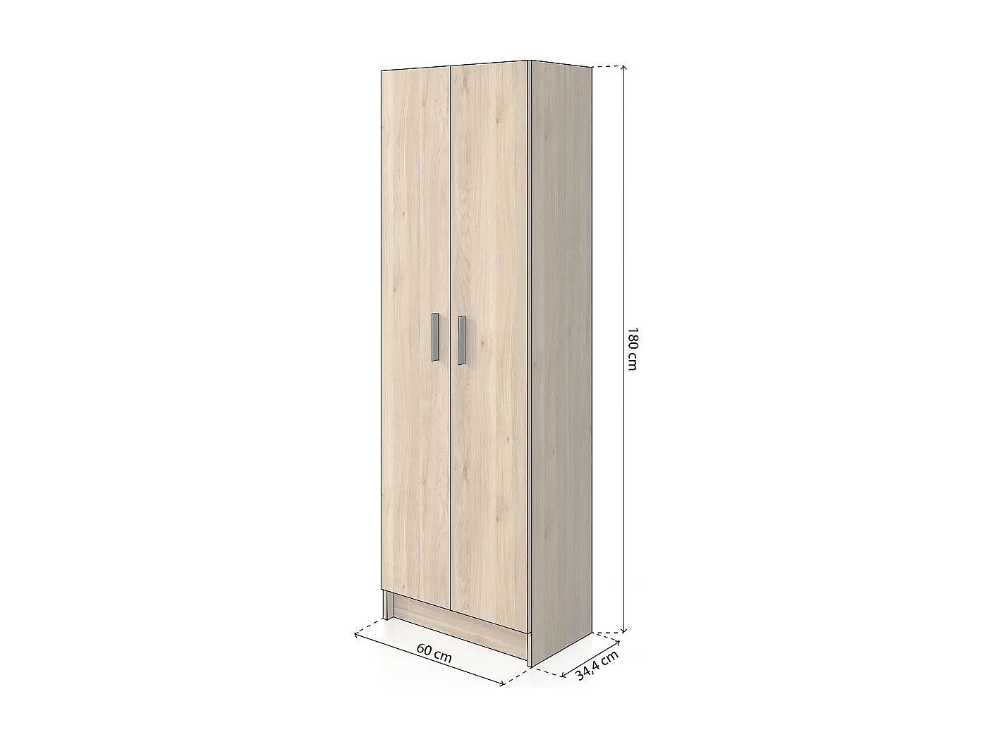 Armario Multi Useful SH 60 2 Puertas Roble Alpine