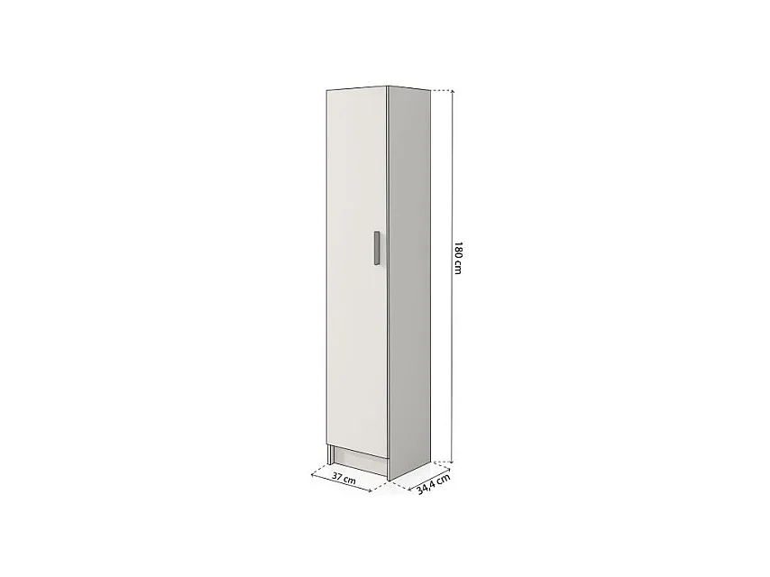 Armario Multi Useful SH 37 1 Puerta Blanco Roto