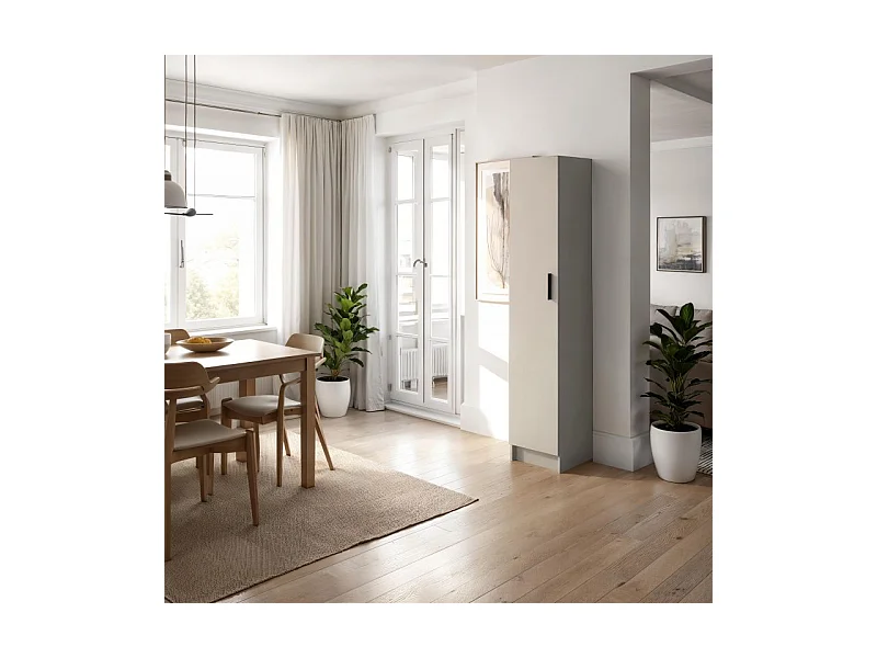 Armario Multi Useful SH 37 1 Puerta Blanco Roto