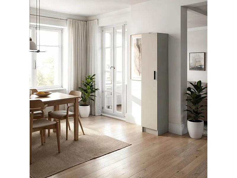 Armario Multi Useful SH 37 1 Puerta Blanco Roto