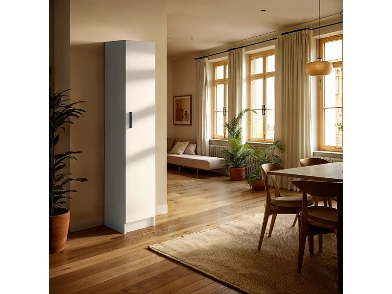 Armario Multi Useful SH 37 1 Puerta Blanco Roto