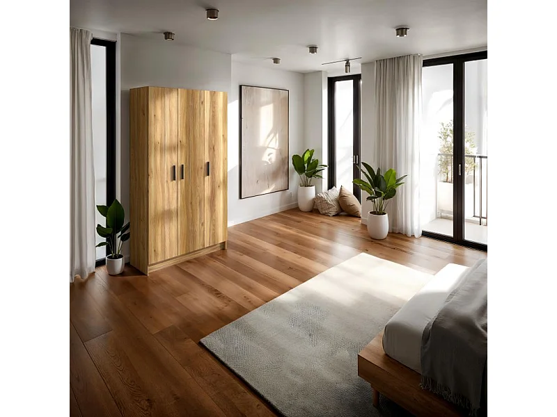 Armario Multi Useful SH 110 3 Puertas Roble Alpine