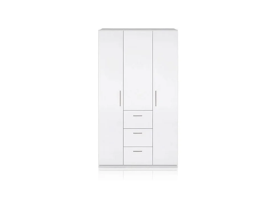 Armario Lexor 3 puertas Blanco Brillo