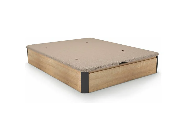 Canapé 150x190 Luxury Max 3D Cambrian - Grafito Roble - Grafito