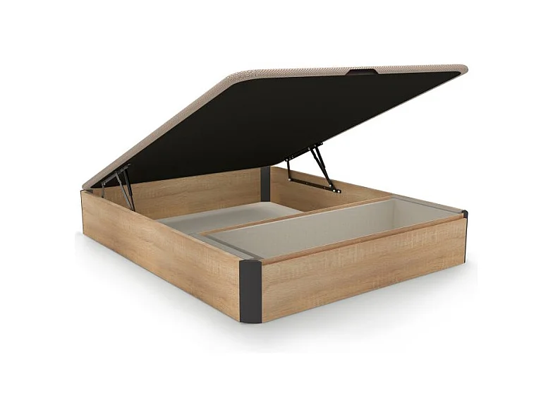 Canapé 150x190 Luxury Max 3D Cambrian - Grafito Roble - Grafito