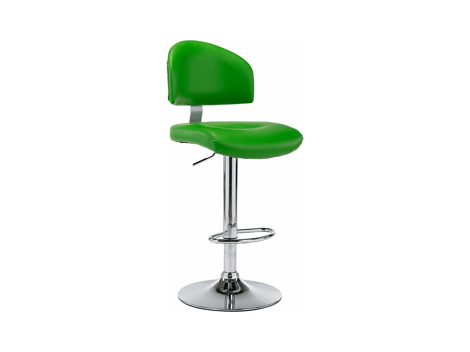 Tabouret de bar Vert Similicuir