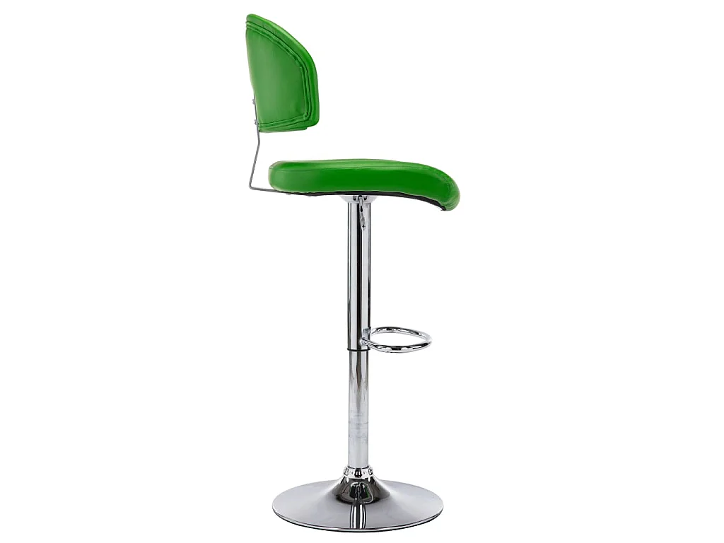 Tabouret de bar Vert Similicuir