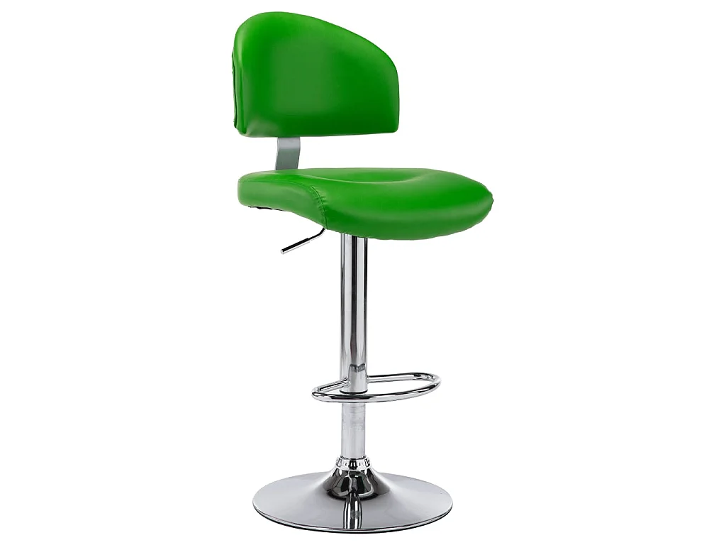 Tabouret de bar Vert Similicuir