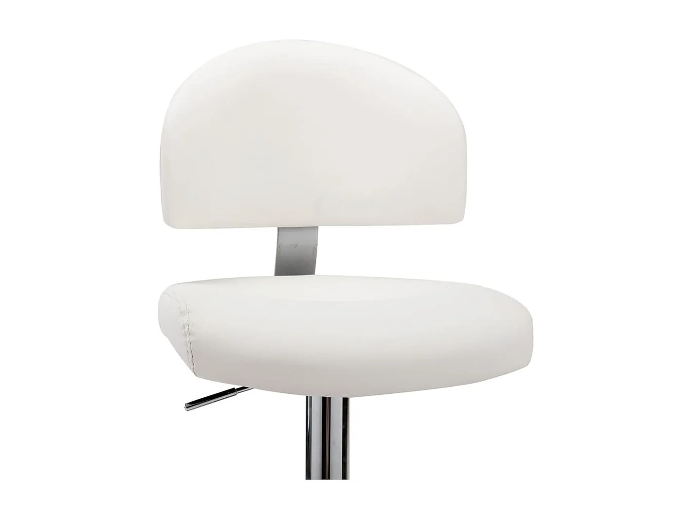 Tabouret de bar Blanc Similicuir