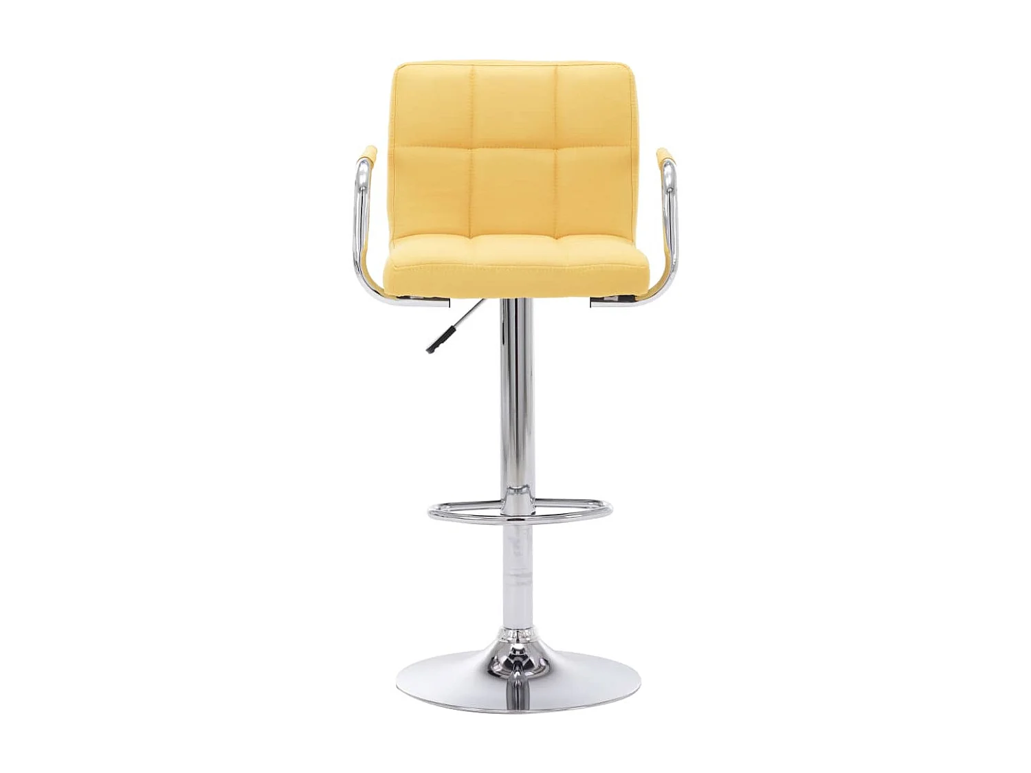 Chaise de bar Jaune Tissu