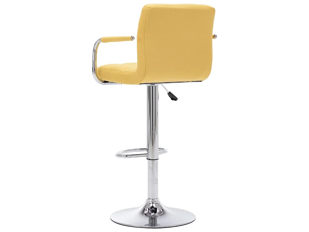 Barhocker Gelb Stoff