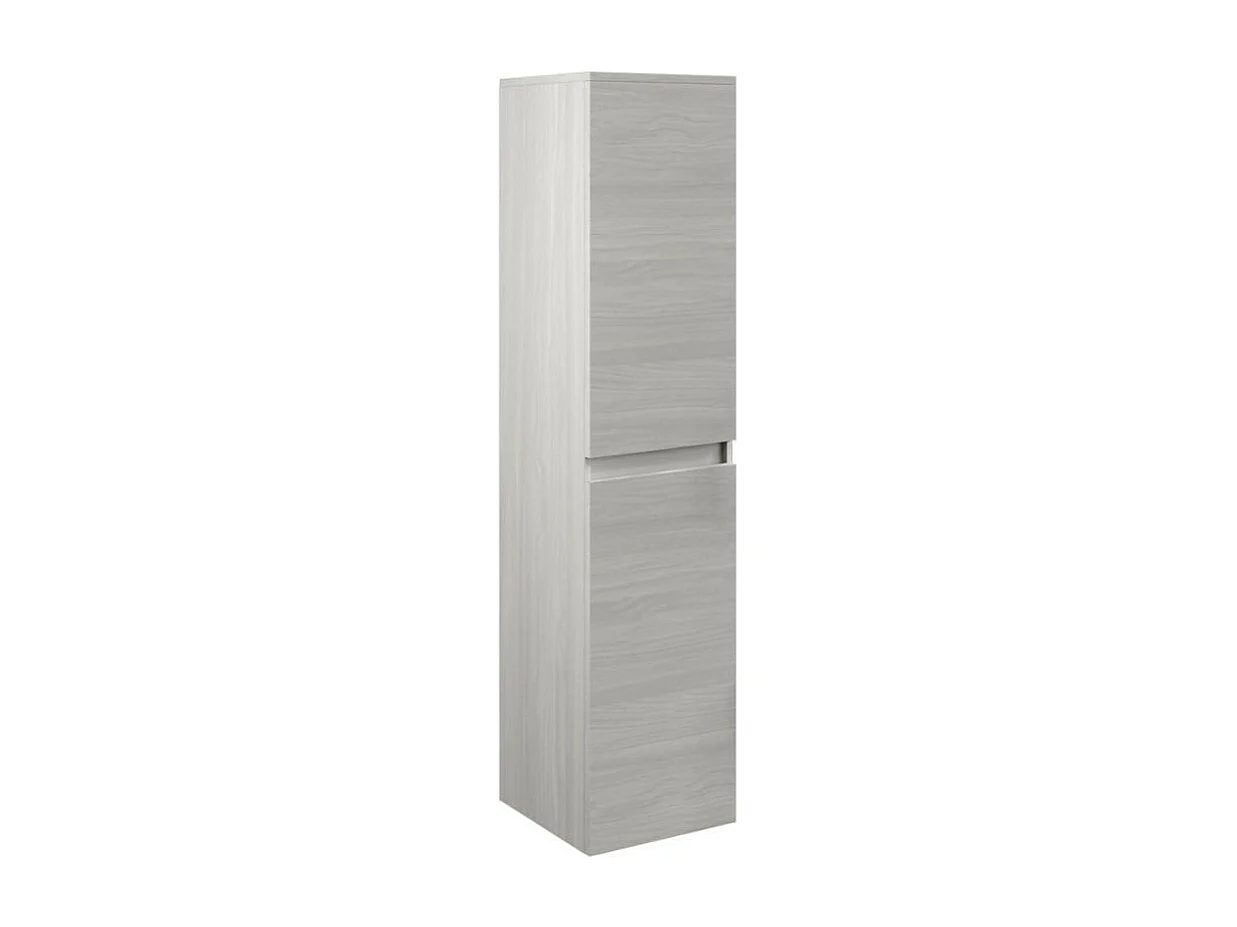 Colonna pensile bagno Trasimeno 31,4x31,5x136 colore rovere grigio
