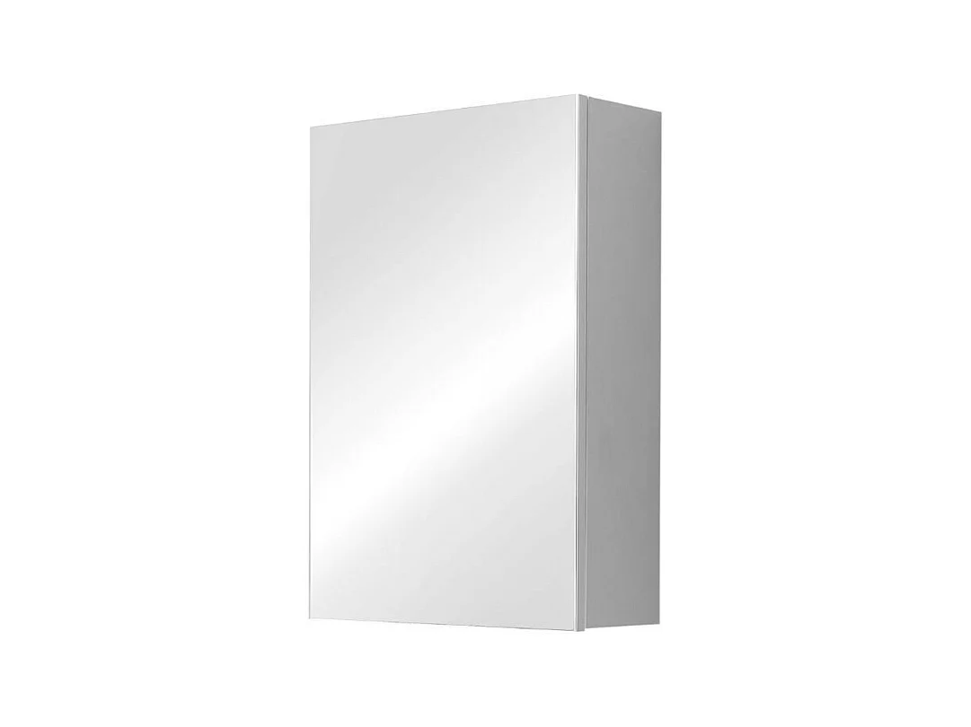 Pensile bagno con specchio anta reversibile Solo2 colore bianco