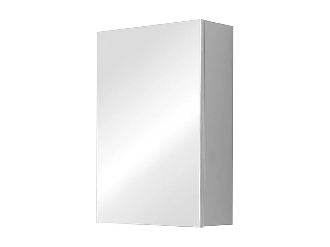 Pensile bagno con specchio anta reversibile Solo2 colore bianco