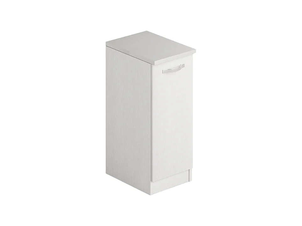 Mobile bagno con anta 36x50x85,5 colore bianco frassinato