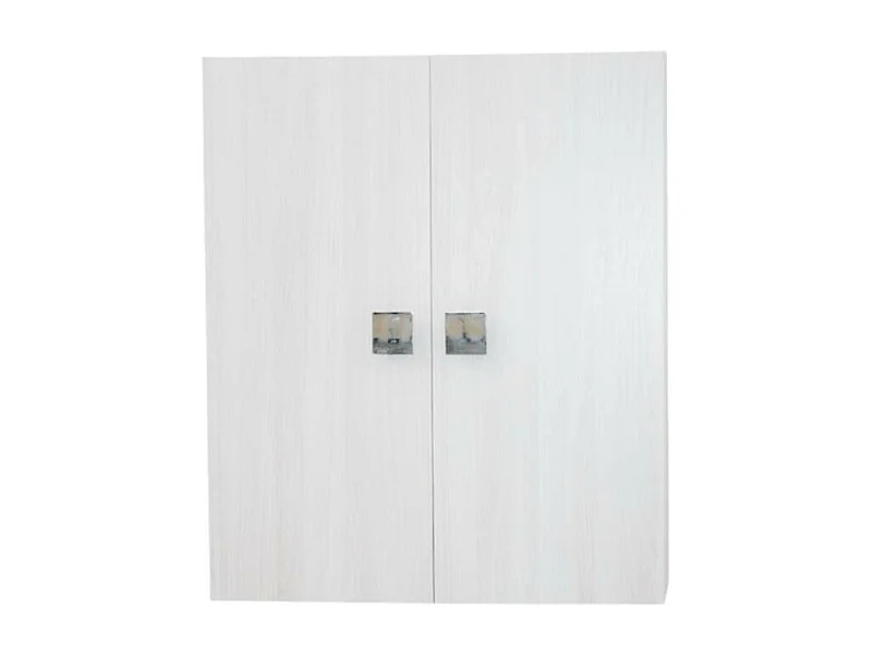 Pensile bagno 2 ante 60x17x70 bianco larice Blanca