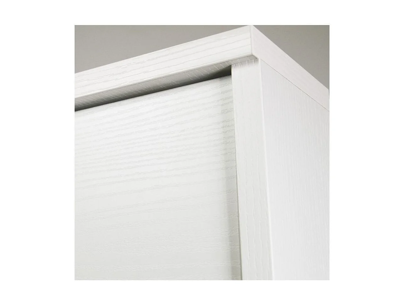 Scarpiera 3 ante slim salvaspazio 108x65x15 Serena colore bianco frassinato