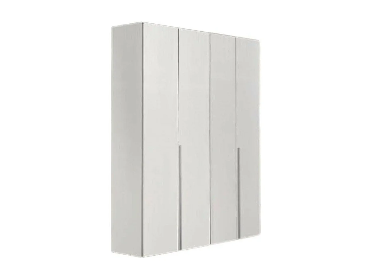 Armadio 4 ante bianco larice Urano 161x55x240H