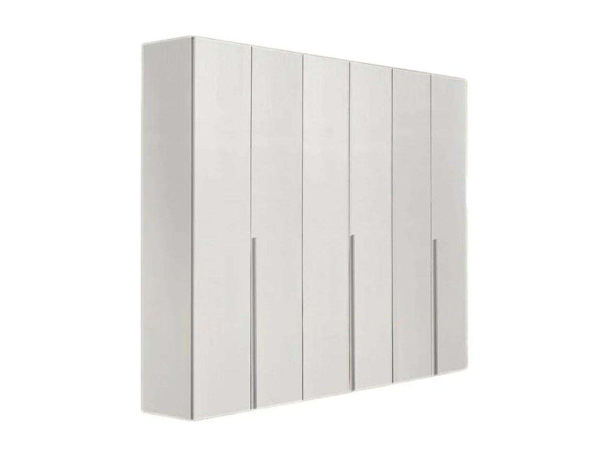 Armadio 6 ante bianco larice Urano 241x55x240H