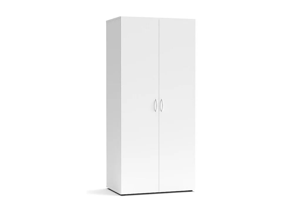 Armadio 2 ante Seba2 80x51,6x177h colore bianco