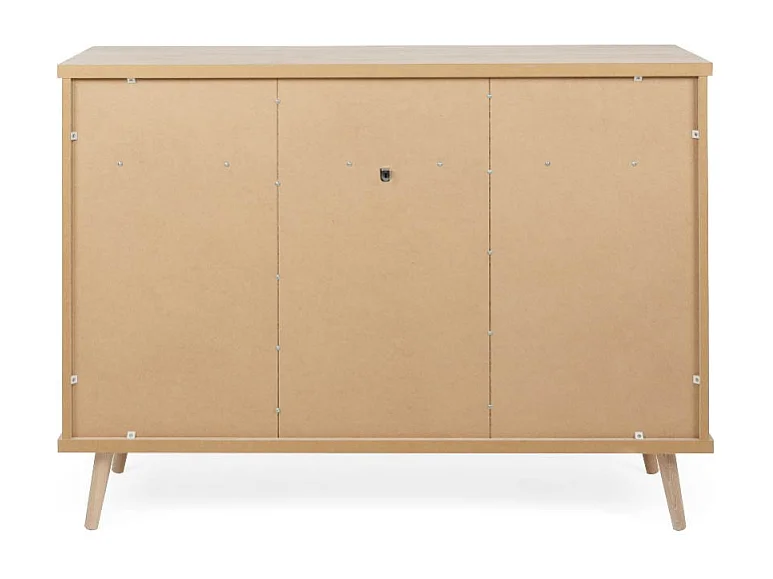 Credenza Epik51 con 3 ante 120x40x88,3 colore rovere antracite grigio