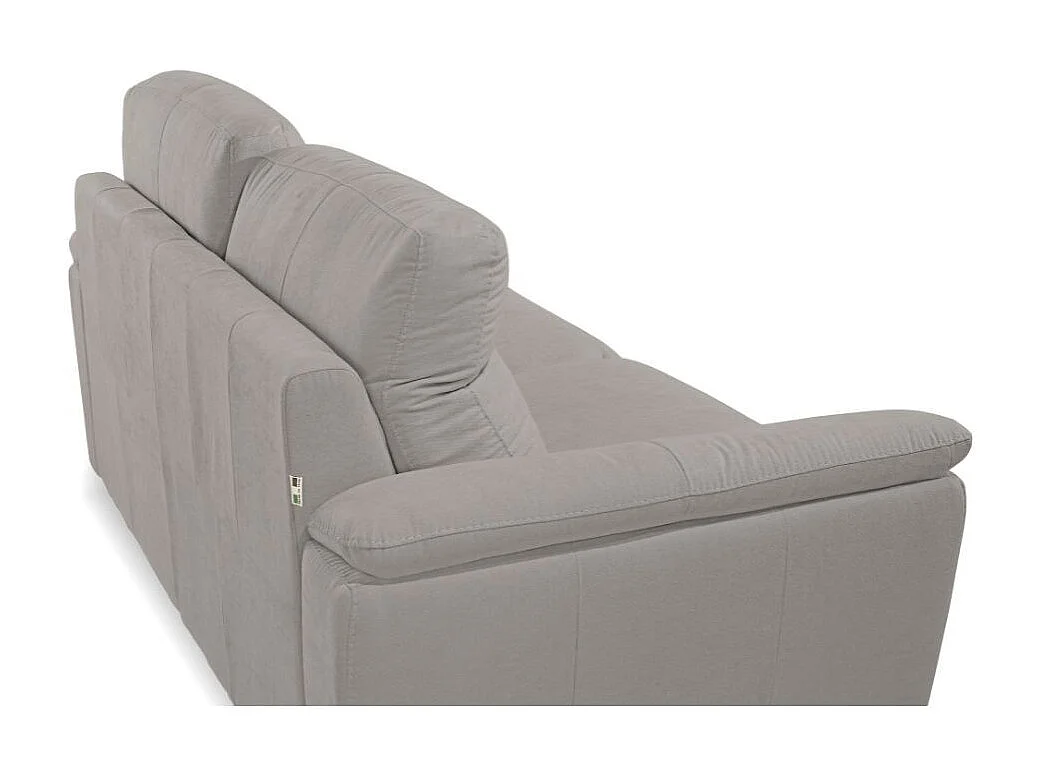 Divano Gonzaga 2 posti con poggiatesta regolabili in 3 posizioni L 165 x P 96 x H 94 cm