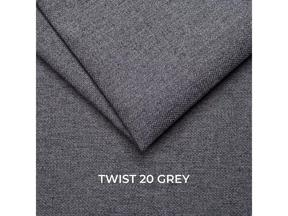 Divano Chicago 2 posti reclinabile colore grigio Twist 20