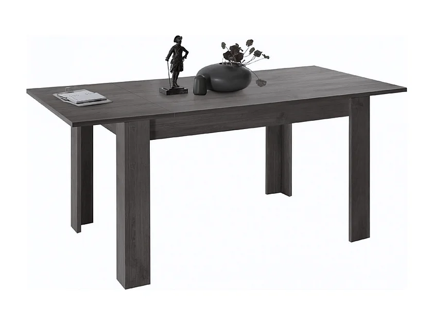 Tavolo allungabile Sabry 137x90 colore titanio