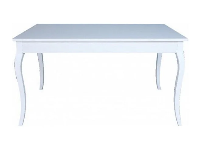 Tavolo rettangolare allungabile Liberty 140x85x76h colore bianco frassinato