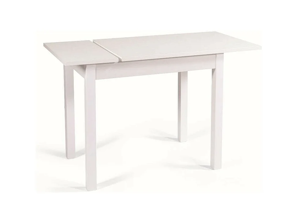 Tavolo allungabile Firenze 90x60 colore bianco frassinato