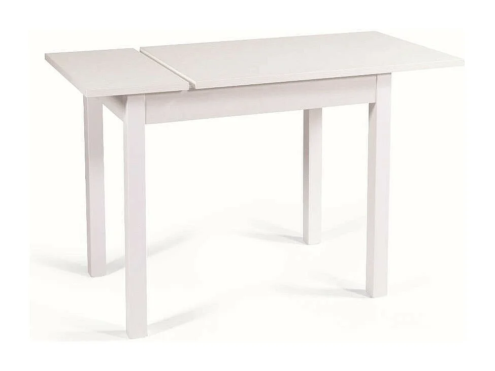 Tavolo allungabile Firenze 90x60 colore bianco frassinato