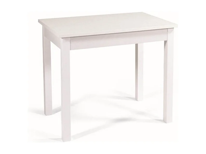 Tavolo allungabile Firenze 90x60 colore bianco frassinato