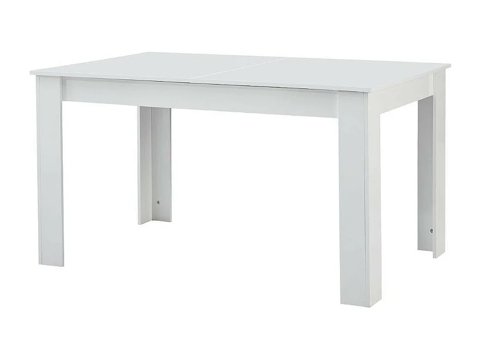 Tavolo rettangolare allungabile bianco Tony 140x90x78H